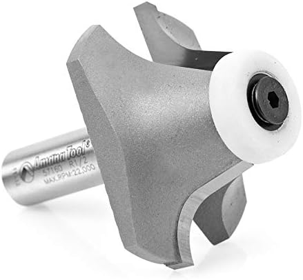 Amana Tool - 57160 Carbide Tipped Undermount Bowl Solid Surface 2-1/8 Dia x 1" x 17 De