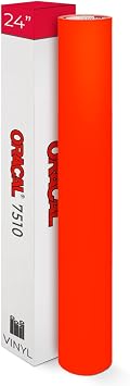 24 inch ORACAL 7510 Fluorescent Premium Cast Film