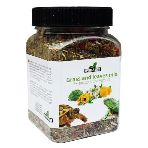 Reptiles Planet - Grass and Leaves - Complément Alimentaire pour Lézards et Tortues - 150 g