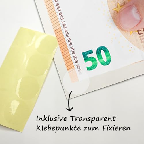 JOYEASE Geldgeschenk Verpackung mit Umschlägen als Grußkarte NIX - Nichts gewünscht für Geburtstag Reisen Urlaub Hochzeit - Individuelles Lustige Geschenke für Männer und Frauen