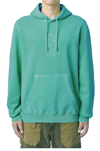 Sweat Diesel S-GIRK-Hood-B6 turquoise M : fini les hauts ternes et inconfortables