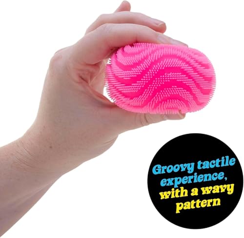 Fuzz Ball Squishy Stress Ball Slow Rising Memory Foam Fidget Squishy Fuzz Balls Adults Anxiety Stress Relief Toys,Sensory Squishy Ball to Increase Hand Flexibility & Relieve (Green) - Image 3