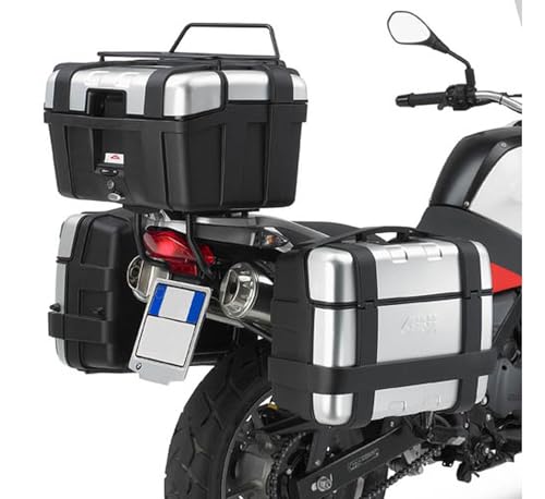 Valises Givi TRK35BBPACK2 Trekker Lite Noir 70 lt d'excellente finition pour BMW F650
