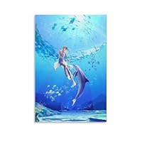 Amazon.co.jp: クリスチャン・ラッセン画家『クジラ・トレイルを歩