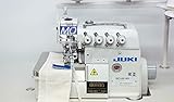 JUKI MO-6814s Series Serger 4 Thread Sewing Machine,Table & Servo Motor Assembled and Light (FOUR THREAD two needle)