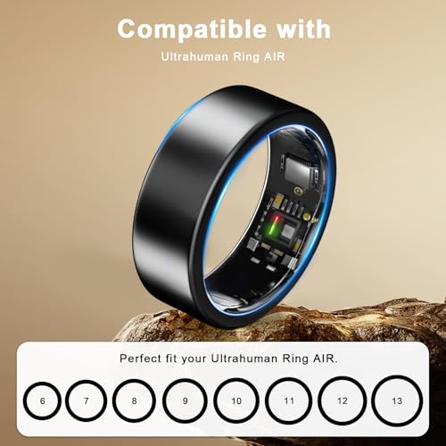 ZOOROO 3 Pack Cover Compatible with Ultrahuman Ring Air, Support Charging with Cover on, Anti-Scratch TPU Ultra Human Ring Protector for Women Men by ZOOROO - Image 2