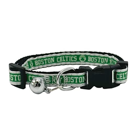 Boston Celtics Satin Cat Collar