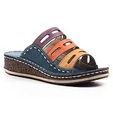 sandalias modare 2019 Sandalias de cuña para mujer: Son versátiles y elegantes, lo que las convierte en el calzado perfecto para cualquier ocasión y cada ocasión.
