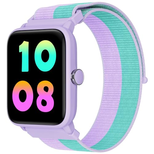 BIGGERFIVE Smart Watch for Kids, Fitness Tracker Watch Pedometer, Heart Rate