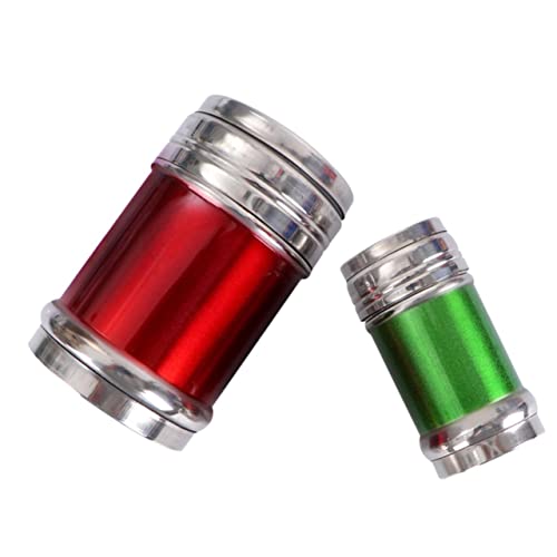 Cabilock 3 Pcs 3 Stainless Steel Seasoning Random Colors for Pepper Powders for Kitchen and Bbq Use Random Color