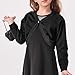 RIMILLCESS Girls Cardigan 5-6 Years Black Bolero Shrug Sweater Knit Crop Jacket