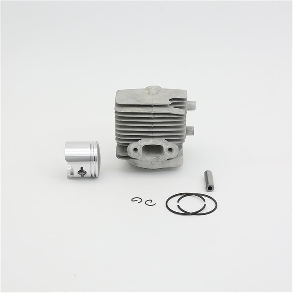 accessory Anillos de pistón de cilindro de 34mm compatibles con piezas de repuesto de herramientas de jardín Compatible with recortadora de Motor de 26cc
