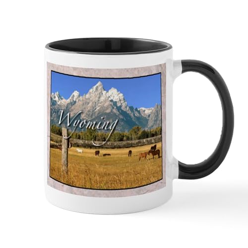 CafePress Wyoming Mugs 11 oz (325 ml) Ceramic Coffee Mug