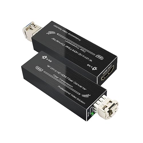 Emetteur Optical HDMI 4K non compresse de haute precision monomode 20 km DC 5V