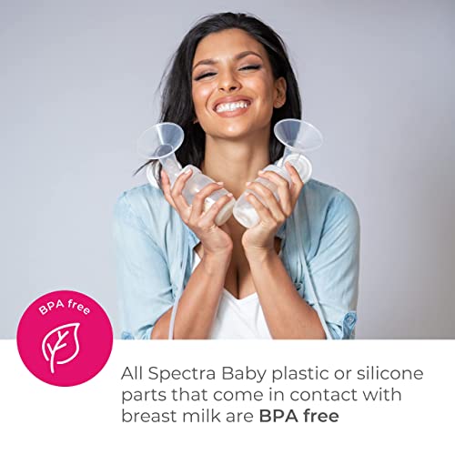 Spectra - S1 Plus Electric Breast Milk Pump With Tote Bag, Breast Milk Bottles And Cooler For Baby Feeding #TOP6