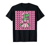 mamasaurus trex mamma tyrannosaurus rex dinosauro mamma maglietta