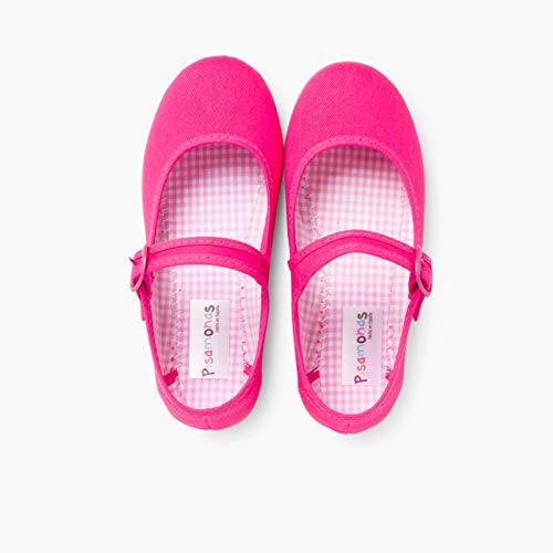 Pisamonas Scarpe Ballerine Cinturino Bambina Tela