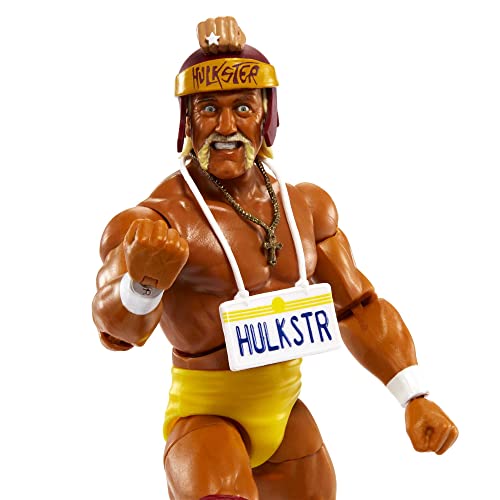 Mattel Hulk Hogan Elite Collection Action Figure, 6-Inch Posable Collectible Gift For Fans Ages 8 Years Old & Up #TOP2
