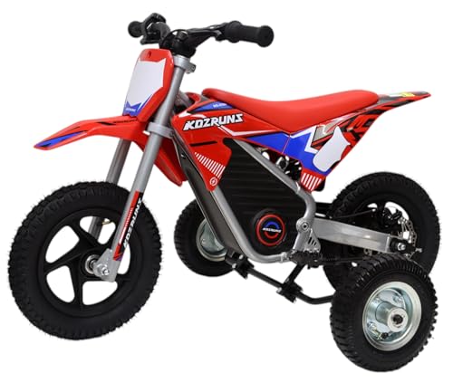 Image of Hardline Products USA Wheels for Tots Training Wheels for OLALA, KDZRUNS, TUIBOKA Electric Dirt Bike 200W, 250W & 350W