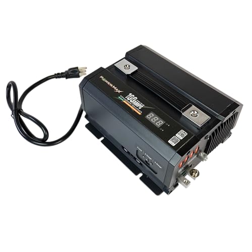 Image of PowerMax PMBC-75 75 Amp 12V Battery Charger with Clamps