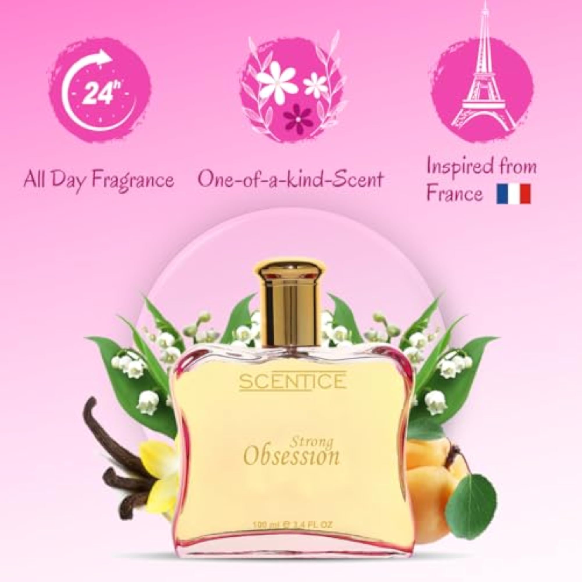 Women's Strong Obsession Premium Long Lasting Perfume 100ml