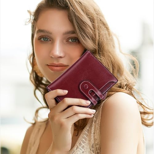 GOIACII RFID Blocking Leather Wallet for Women - Image 3
