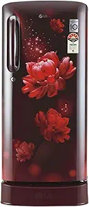 MAHALAXMI ENTERPRISES 190 L 4 Star Inverter Direct-Cool Single Door Refrigerator (GL-D201ASCY, Scarlet Charm, Base stand with Drawer)