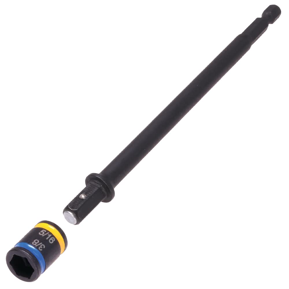 Malco MSHXLC1 6 in. C-RHEX Cleanable, Reversible Magnetic Hex Drivers (5/16″ and 3/8″)- 2 Pack, Variety Pack - Image 2