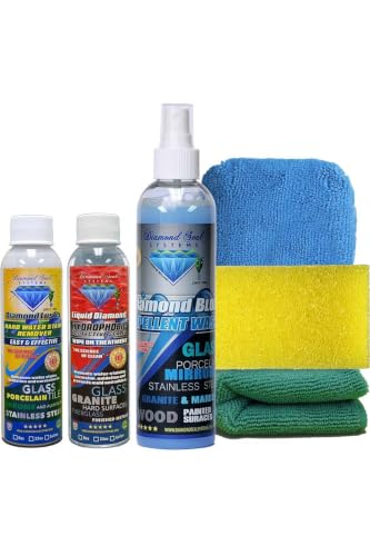 Diamond Seal Systems Forever Brilliant Made in the USA. Best Glass Restoration DSS Bath Kit Direct from the Manufacturer
