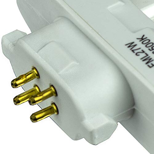 Mygift FML-27-EX-D Fluorescent Light Bulb 4 Pin 6500K 27 Watt thumb #1