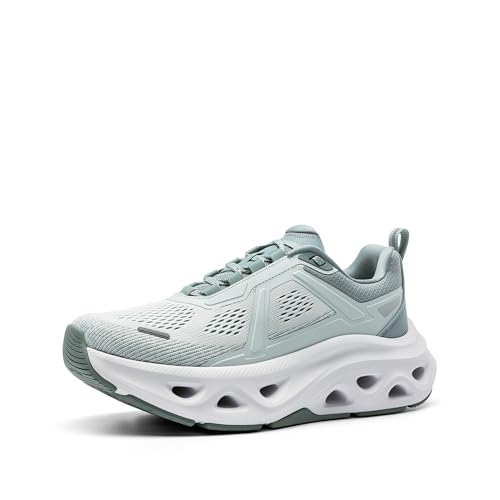 NORTIV 8 Women's Comfortable Walking Shoes Running Tennis MovePropel Athletic Gym Workout Jogging Fashion Sneakers 6 Light Green