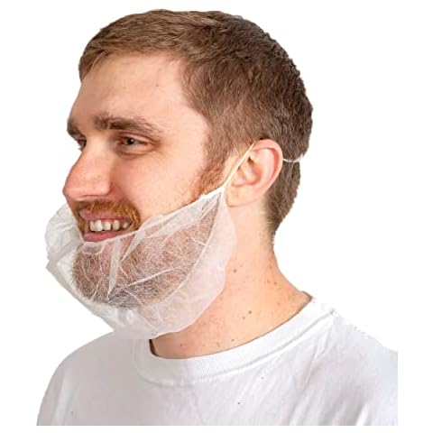 SAFEKO 100 Pack Beard Nets Cover
