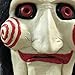 Máscara Saw Jigsaw con Pelo sintético + Corbata de moño + Guantes...
