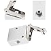 Oumefar PT1/4 Pneumatic Control Mechanical Valve Roller Lever Button Valve 2 Position 3 Way Air Control Manual Valve for Industry