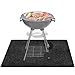 Tappetini Barbecue 90x130 cm, Tappetino Protezione Sotto la Griglia e Tappetino,Griglia Tappetino Grill,Stuoie da Forno Barbecue,Grill mat Riutilizzabil