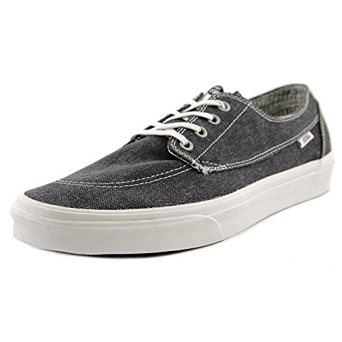 Vans Mixte Adulte U Brigata Baskets Basses, Gris ((Washed) Asph, 36.5 EU