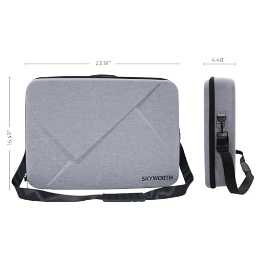 Image of Skyworth Case for 24-Inch Portable Display with Shoulder Strap Handle Business Travel Bag for Transport Storage