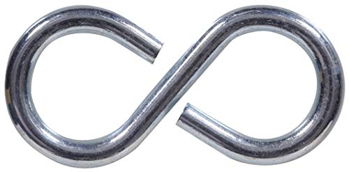 Hardware Essentials 320276 Zinc 8-Hooks (1-1/8-inch) 100 Pack