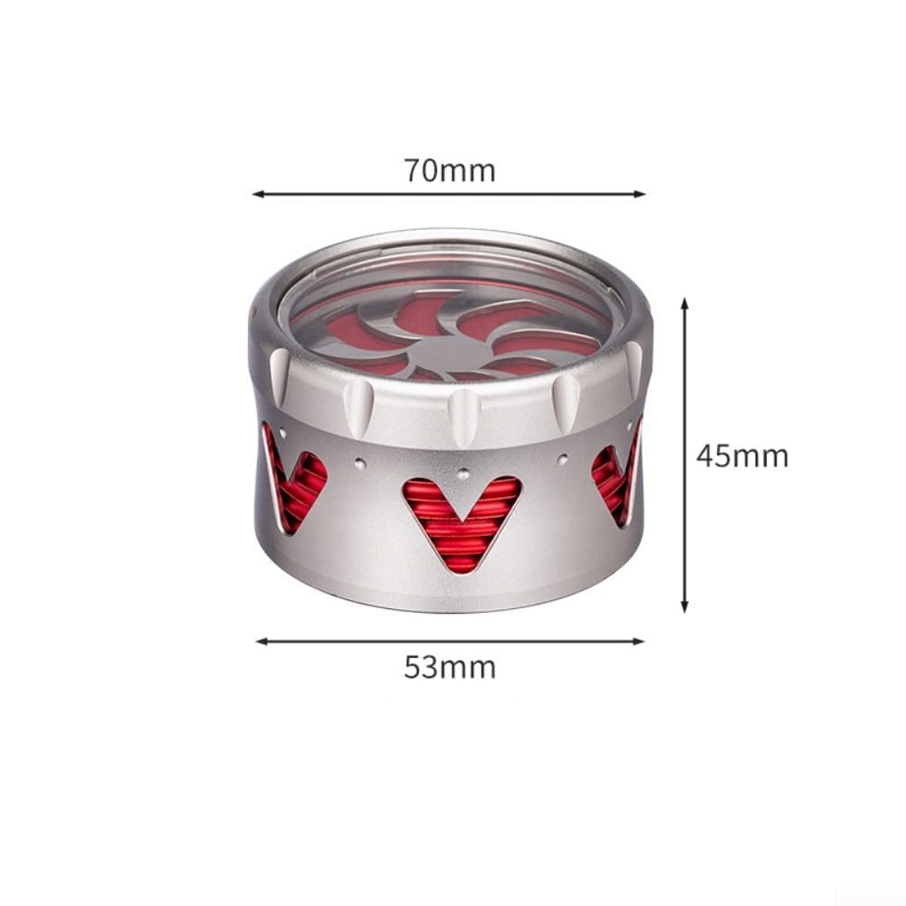 Livellatore per caffè in acciaio inox, 58 mm, bilanciamento automatico (05)