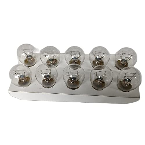 JWDAWN 10Pcs Electric Forklift Light Bulb 1157 BAY15D 48V 25W 10W 25/10W for Rear Tail Parking Brake Lights 48 Volt 25 10 Watt Running Back Up Reverse Turn Signal Light Lamp Bulb