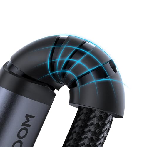 كابل صوت من نوع سي إلى AUX 3.5 ملم بطول 1.2 م من جوي رووم، لون أسود، موديل SY-A07