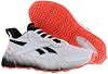 Reebok Vizome Zapatos para Hombre Talla 10, Color: Blanco/Detalles en Negro/Naranja 4