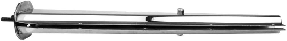 GG Grand General 30586 2" Space Stainless Steel Spring Loaded Straight Mud Flap Hanger, 2 inches Bolt Centre