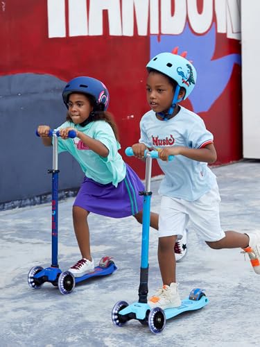 MicroClean Mobility Mini Deluxe mit LED Licht Blau, Einheitsgr&ouml;&szlig;e, MMD067