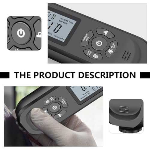 VICASKY Medidor de Espesor de Recubrimiento Portátil para Pintura Automotriz, Alta Precisión, Digital, para Coches, Construcción y Profesionales Automotrices, 3 Unidades miniatura 2