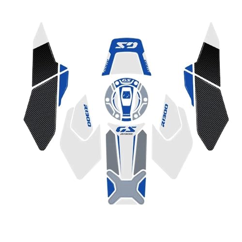 R1300GS tampon de réservoir moto 3 pièces anti-frottement blanc 2024