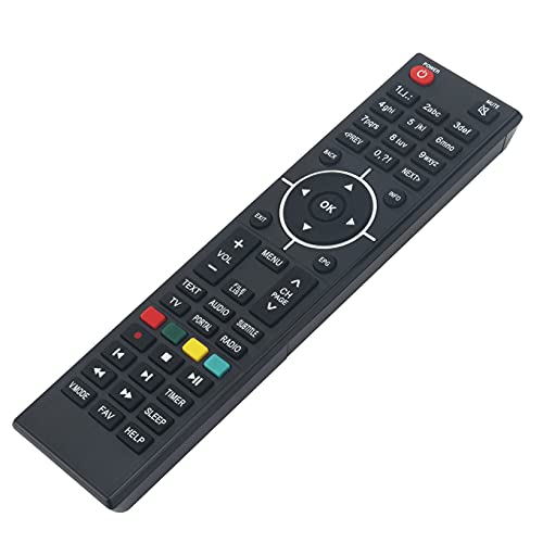 VINABTY Remote Control for Zgemma Star H2s HS H2h H5.2s H5 H S H9s 2S, Black - Image 2