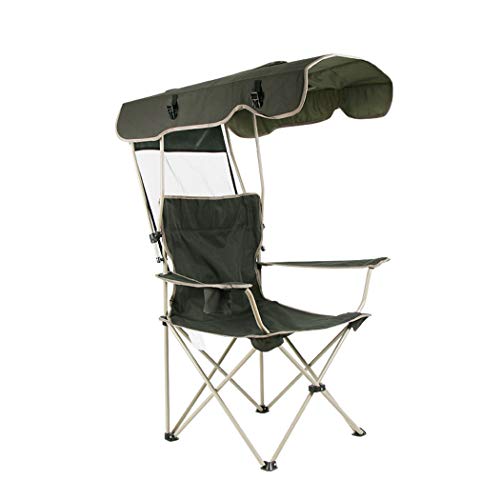 Jardin chaises pliantes vertes pour des moments de détente en camping