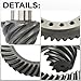 WildGear Differential Ring and Pinion Fit For Jeep Wrangler JK Sahara (2.0T/3.6L/3.8L) 2007-2018# 170107-A04700;D44REAR-456JK