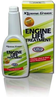 Xtreme Green Engine Life Treatment -XPL+ (Xtreme Pressure Lubrication) Formula - (1 Case of 4 x 355ml bottles)
